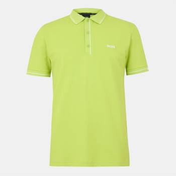 Boss Блуза с яка Boss Men's Paule Short-Sleeve Polo Shirt - Bright Green