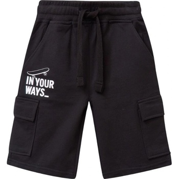 chlapecké kraťasy winkiki WJB 41217, černá