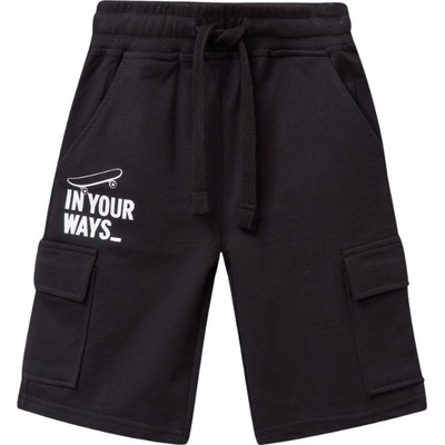 chlapecké kraťasy winkiki WJB 41217, černá