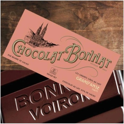 Bonnat hořkomléčná Lait 55% 100 g