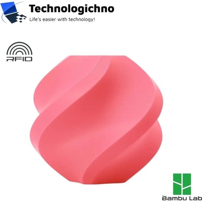 Bambu Lab PLA Basic Bambu Pink Refill No Spool (A00-P1-1.75-1000-SPLFREE)