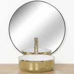 Rea Sami 36 cm white/gold (5902557343171)