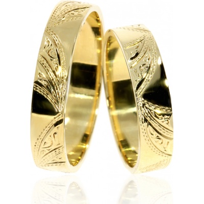 Zlatnictví Helios Zlaté snubní prsten L 9