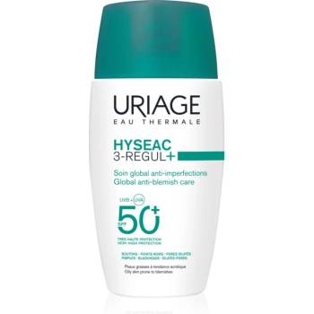 Uriage Hyseac 3-Regul+ Global Anti-Blemish Care SPF50+ дневен крем за мазна кожа SPF 50+ 50ml