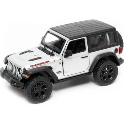Kinsmart Метална количка Kinsmart - 2018 Jeep Wrangler, Hard Top, 1: 34, светлосива (54080)