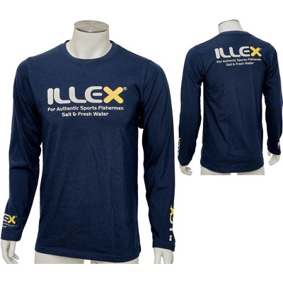 Illex Tričko Long Sleeved Navy Blue