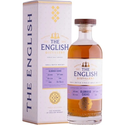 The English Oloroso Sherry Cask Matured 46% 0,7 l (karton)