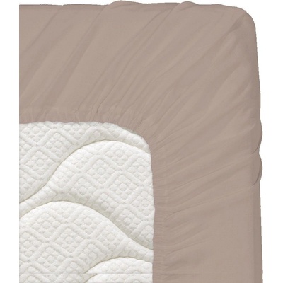 Dilios Чаршаф с ластик Dilios - Капучино, 100 x 200 x 25 cm, 100% памук Ранфорс (4000005207)