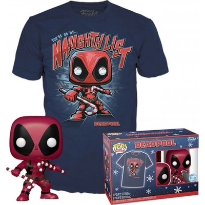 Pop Marvel Deadpool Tee Box