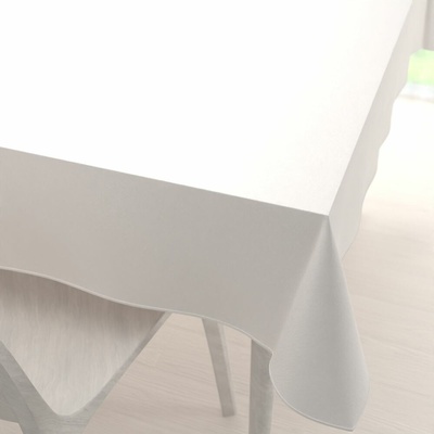 Biante Zamatový obdĺžnikový obrus Velvet Premium SVP-024 Krémovo biely 50x100cm