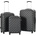 vidaXL 91886 3 pcs black