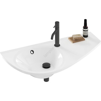 RAVAK Avocado 85x45 cm right (XJ1P1100000)