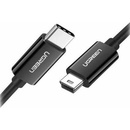 Ugreen 50445 USB-C/Mini USB, 1m, černý
