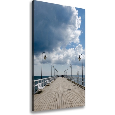 Vertikálny foto obraz canvas Mólo w Orłowie 50x100 cm