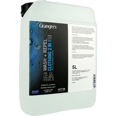 Grangers 2 в 1 Wash & Repel Екологичен почистващ препарат и импрегнатор 5000 ml (820170)