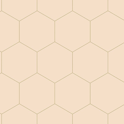 Esta Home 139226 Béžová vliesová tapeta geometrický vzor hexagony rozměry 0,53 x 10,05 m