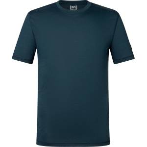 super. natural Мъжки долна фланелка с къс ръкав super. natural Sierra 140 Tee T-shirt - Blueberry (014-2124-0211)