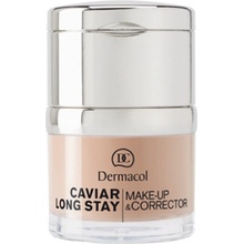 Dermacol Caviar Long Stay make-up & korektor 3 Nude 30 ml