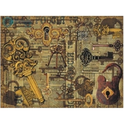 Cadence Rýžový papír Cadence A3 Zámky a klíče – Zboží Dáma