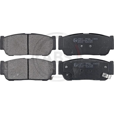 Sada brzdových platničiek kotúčovej brzdy A.B.S. 37567