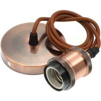 VITO Пендел с кабел 1м, e27, estelle-b, бронз - vito (7320160)