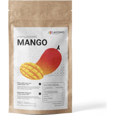 Grizly Mango lyofilizované XXL 125 g