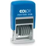 Colop Номератор s126 с 6 цифри, 4мм