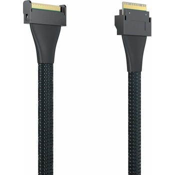 10Gtek SAS кабел 10Gtek CAB-MCIO/8654-8i-P0.75M-11-85, от SlimSAS SFF-8654 към MCIO SFF-TA-1016 8i, 0.75 m (CAB-MCIO/8654-8i-P0.75M-11-85)