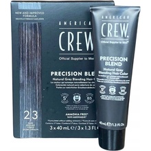 American Crew farba na vlasy precision blend Dark tmavohnedá 2-3 3 x 40 ml