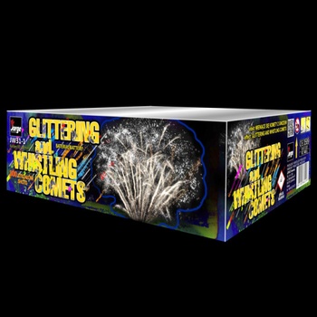 Jorge Ohňostroj GLITTERING AND WHISTLING COMETS baterie 300 ran JW31-1