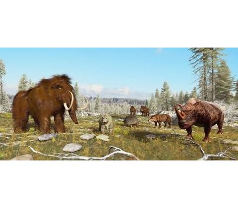 (C) 3D panoráma Ice age