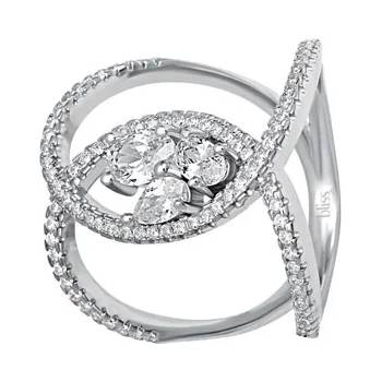 Bliss Дамски сребърен пръстен Bliss 20069697 (20069697)