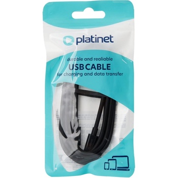 Platinet Кабел Platinet USB-C към USB-C 100W 1, 5 м черен PSCCC1100TB (PSCCC1100TB)