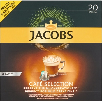 Jacobs Cafe Selection 20 ks kapslí pro Nespresso