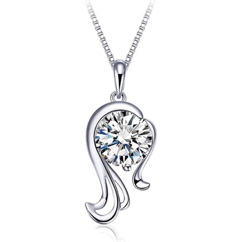 Silenti Jewelry Сребърно колие "Дева