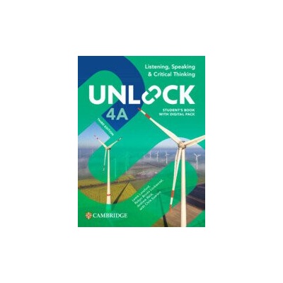 Unlock Level 4A Listening, Speaking and Critical Thinking Student´s Book with Digital Pack 3rd edition