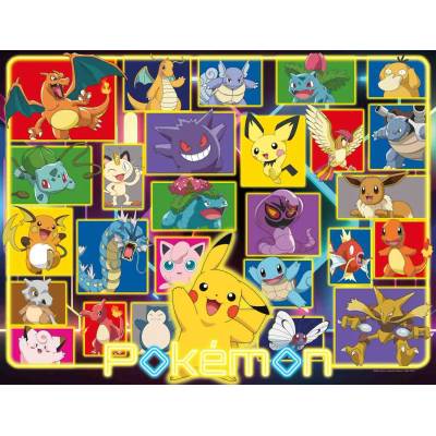Ravensburger - Puzzle Glowing Pokemon - 2 000 piese