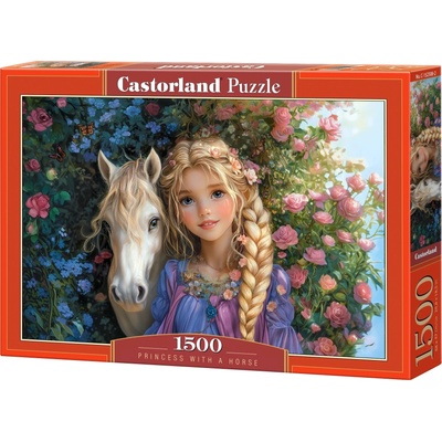 Castorland Пъзел Castorland от 1500 части - Принцеса с кон (С-152308-2)