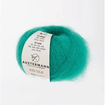 Pletací příze Austermann Kid Silk Barva: 40 SMARAGD
