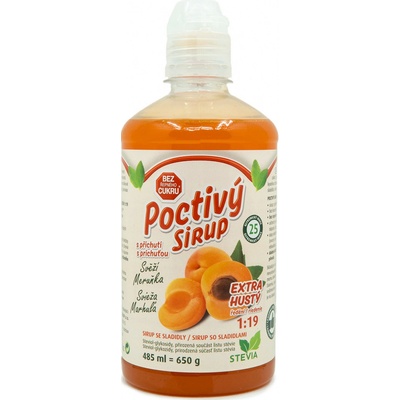 CukrStop Sirup svěží Meruňka 650 g