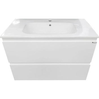 Triano Шкаф долен тип Прима с умивалник Emilia 80 WQ8A55660000003, БЯЛ (73968)