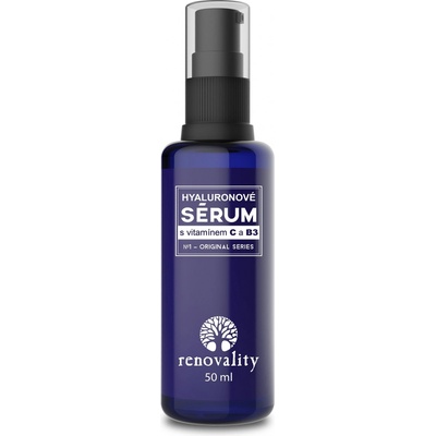 Renovality Hyaluronové sérum s vitamínem C a B3 50 ml – Zboží Dáma