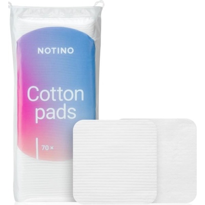 Notino Cotton Pads Large Square bavlnené tampóny 70 ks