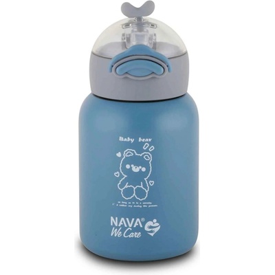 Nava Greece Dětská modrá termoska 350 ml