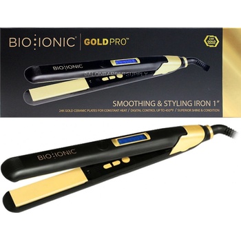 Bio Ionic GoldPro Smoothing & Styling Iron 1"