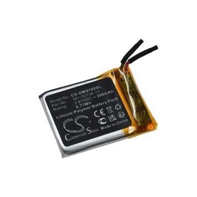 Powery Garmin 361-00136-21 200mAh Li-Pol 3,7V - neoriginální
