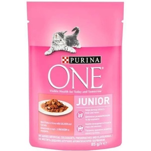 ONE Junior Mini Filé salmon & carrot in sauce 85 g