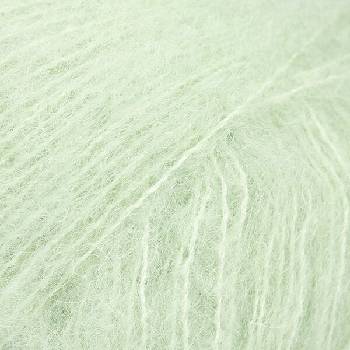 DROPS Design Brushed Alpaca Silk Uni Colour 33 Pistachio Ice Cream Плетива прежда (109833)