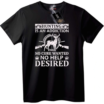 NOONEBRAND Тениска Лов - зависимост без лечение - 2XL, Black