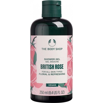 The Body Shop British Rose sprchový gel 250 ml